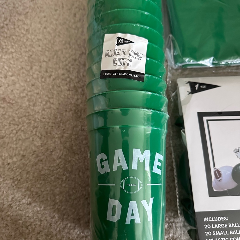 Football Party Supplies Bundle - Game Day Theme!